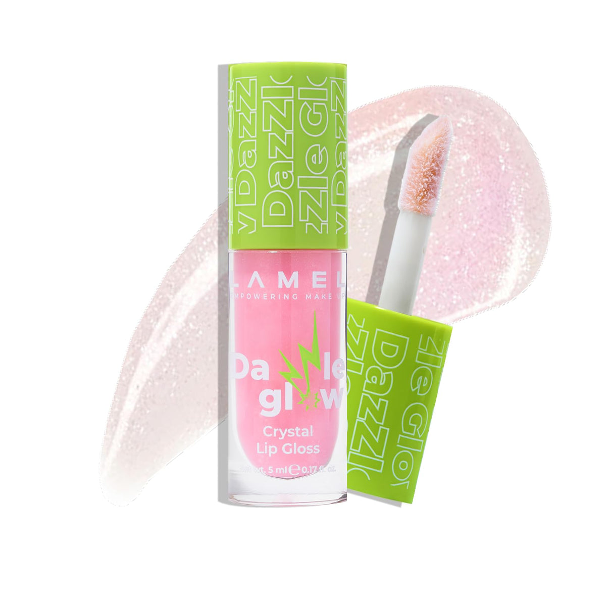 Lamel Hydrating Lip Oil LET`S GLAZE – Chocolate Cookies, 0.13 fl.oz