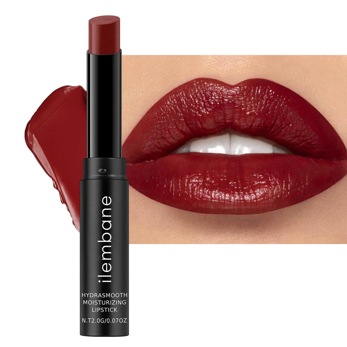 Cocoa Brown Hydrating Lipstick, Glossy Tinted Lip Balm - Cocoa