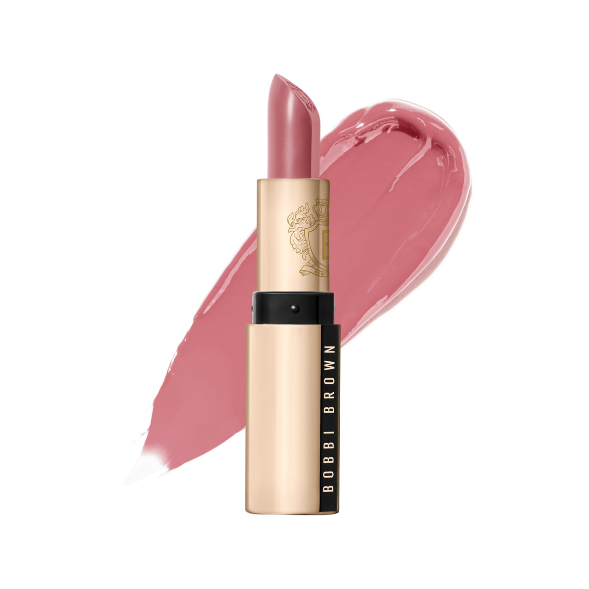 Bobbi Brown Luxe Lipstick | Bold, Skincare-Infused Lipstick for Rich Satin Finish | Chamomile Oil & Jasmine Flower Wax