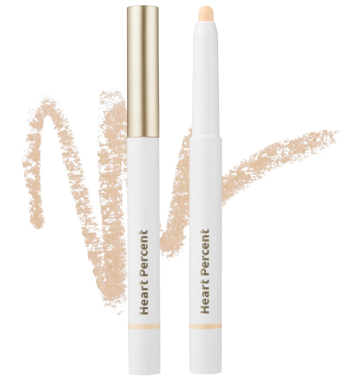 Heart Percent Dote On Mood Lip Liner Pencil, Long-Lasting Creamy Lip Crayon Smooth Lipliner Retractable Lipstick Overlip Line Color 0.8g, #20. Salmon Beige