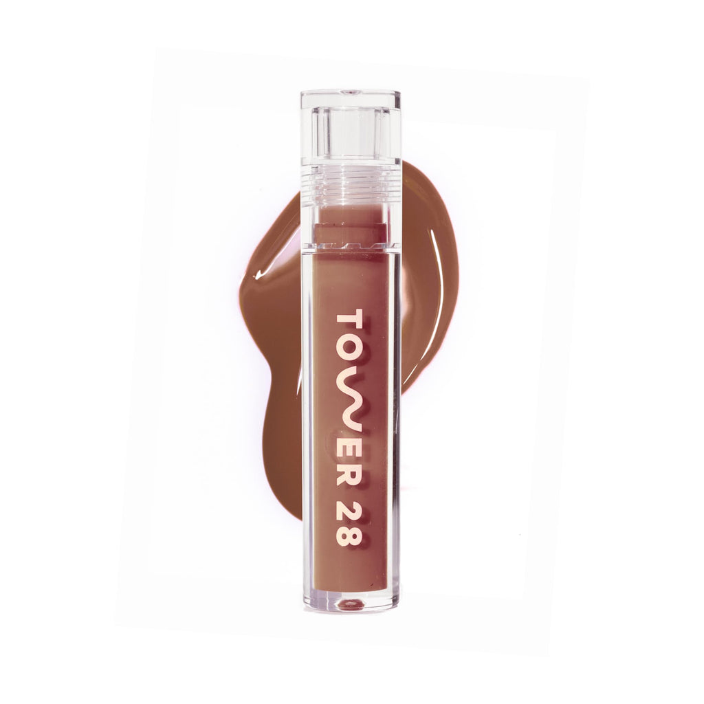 Tower 28 ShineOn Lip Gloss Jelly, Pistachio (0.13 oz)