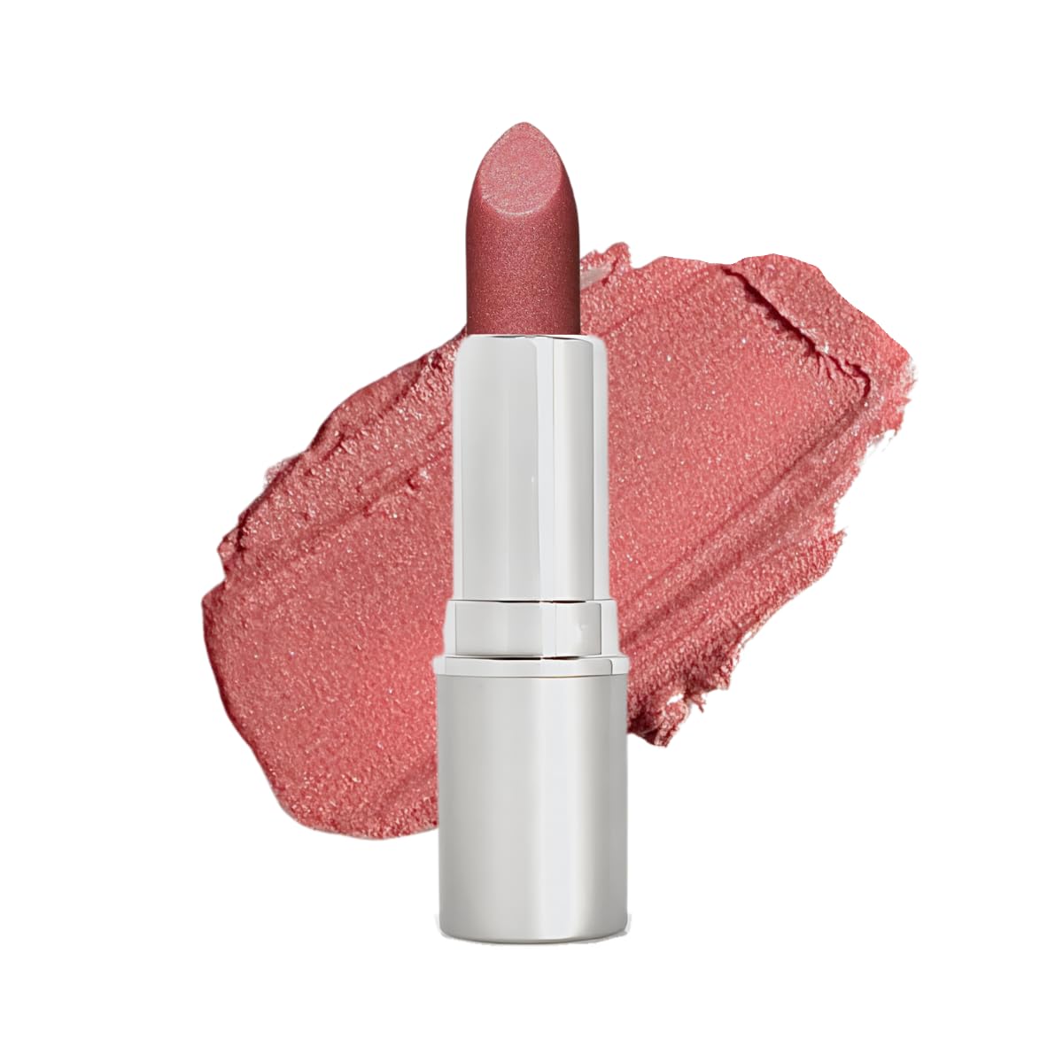Honeybee Gardens Truly Natural Lipstick, Heirloom Pink Mauve Matte, 0.11 oz