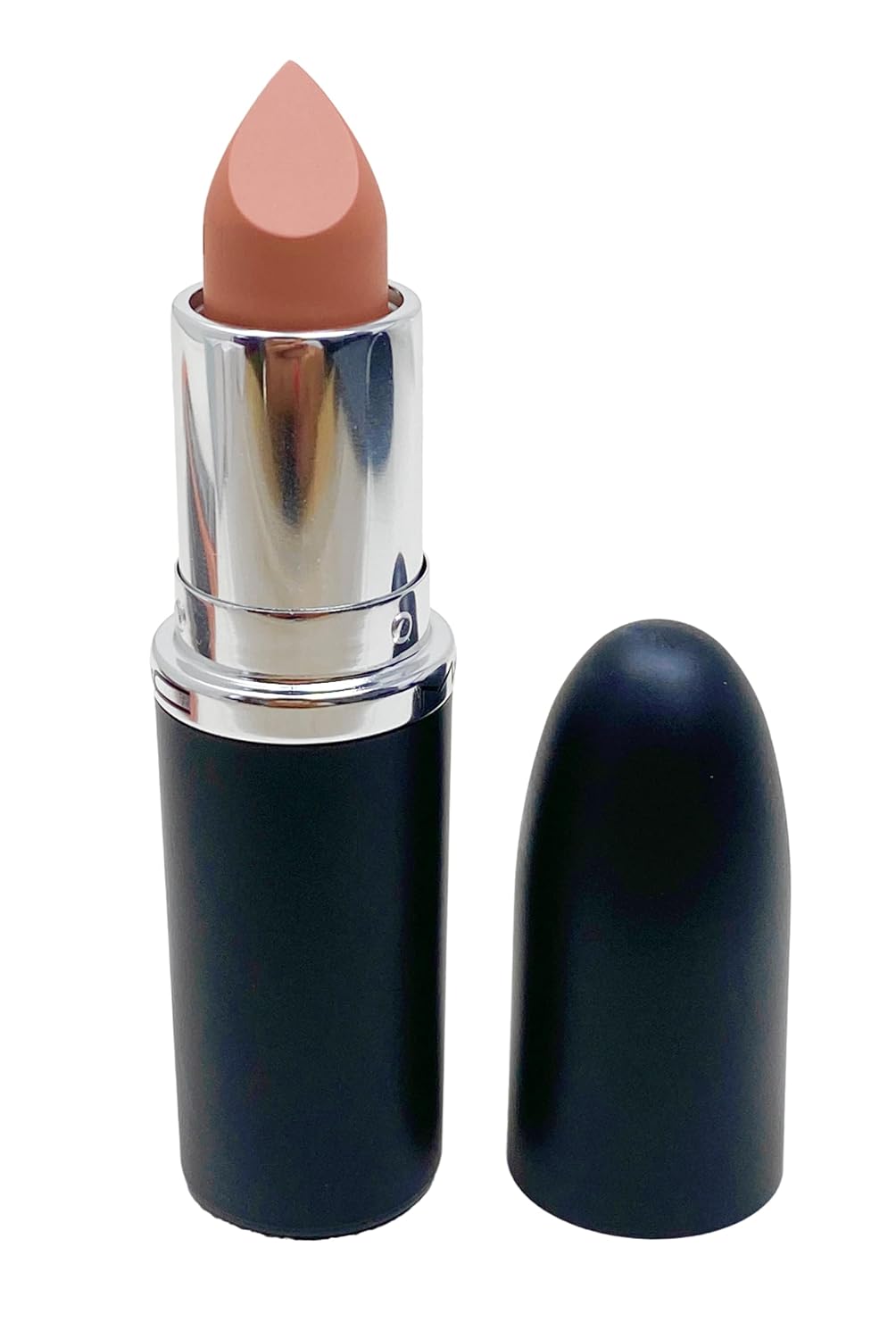 MAC Ximal Sleek Satin Lipstick - 836 Fleshpot (Warm light beige flesh tone like nude) .12 Oz / 3.5 g
