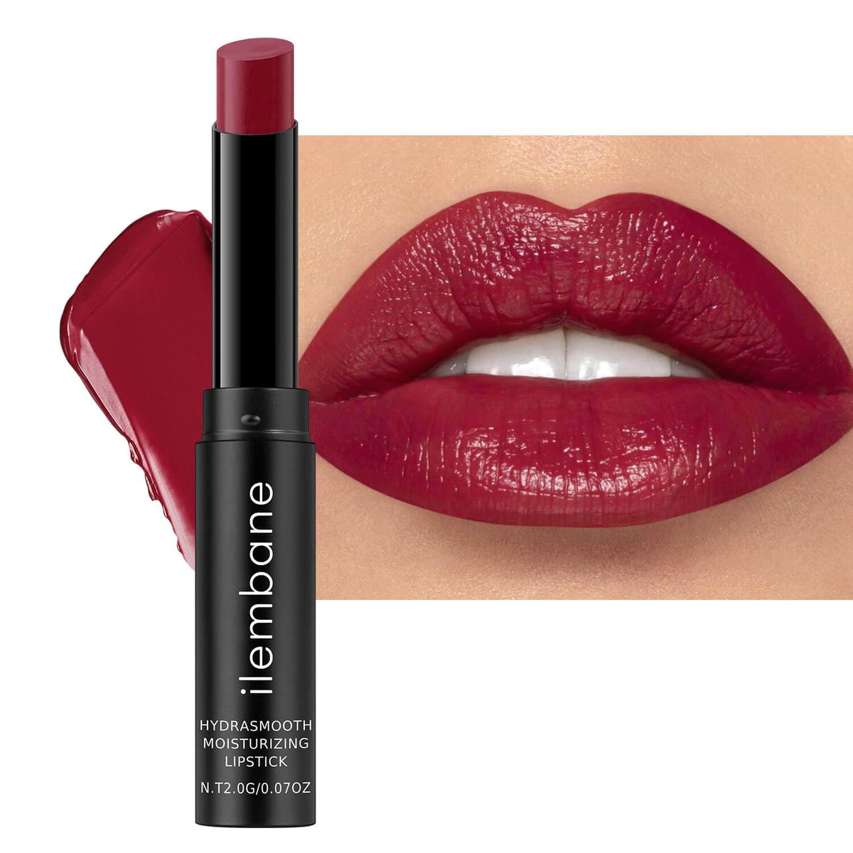 Cocoa Brown Hydrating Lipstick, Glossy Tinted Lip Balm - Cocoa