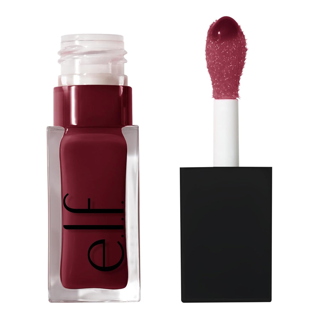 e.l.f. Glow Reviver Lip Oil, Tinted, Hydrating & Non-Sticky, Jam Session