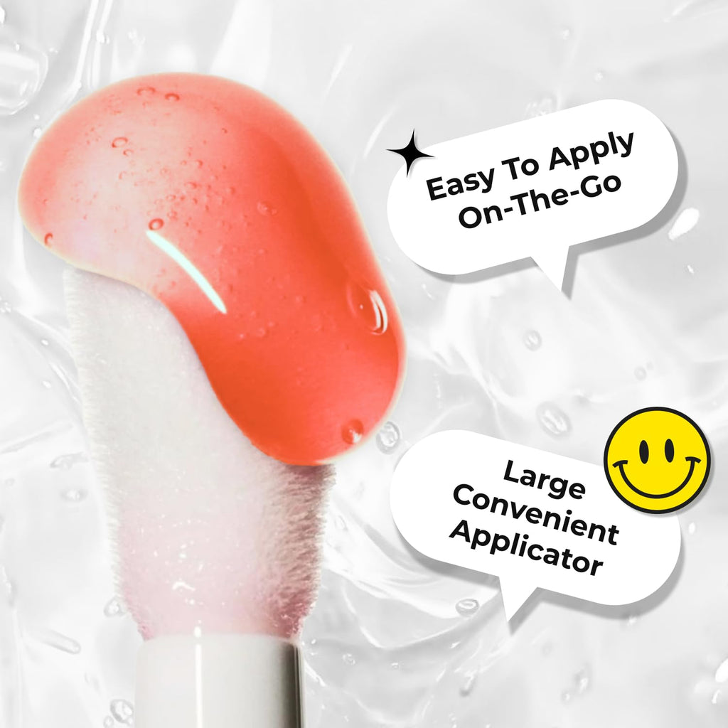 Lamel Hydrating Lip Oil LET`S GLAZE – Strawberry Jam, 0.13 fl.oz