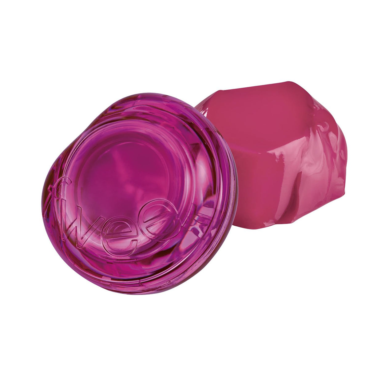 fwee Glowy Jelly Pot | Dewy Jelly Lip & Blush Color, Tinted Glow Balm, Dewy Buildable Finish – Rosy Glaze (Dusty Rose) | 0.14 oz