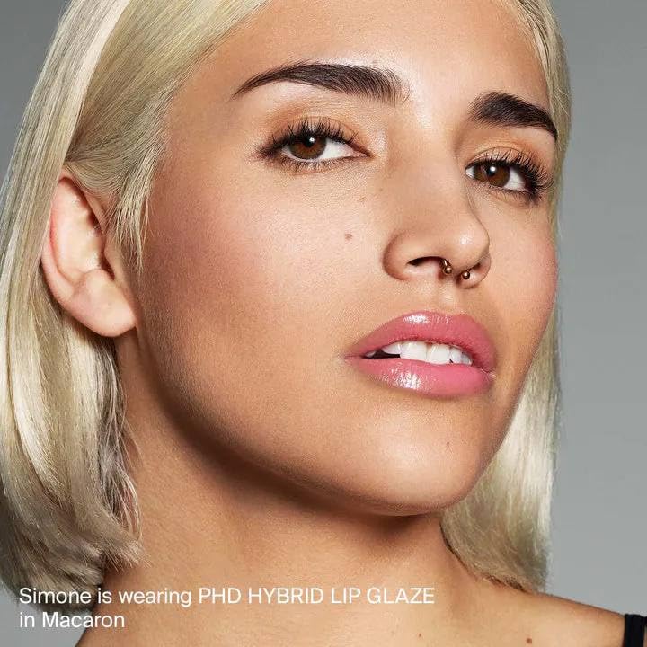 HAUS LABS BY LADY GAGA PHD HYBRID LIP GLAZE - Macaron (Cool Pink) + ENTEL Aloe vera Sheet Masque (BONUS)