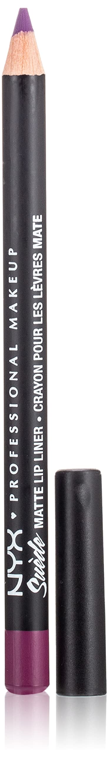 NYX PROFESSIONAL MAKEUP Suede Matte Lip Liner, Velvety-Smooth, Long-Lasting Formula For A Defined Lip Makeup Look - Cold Brew (Brown)