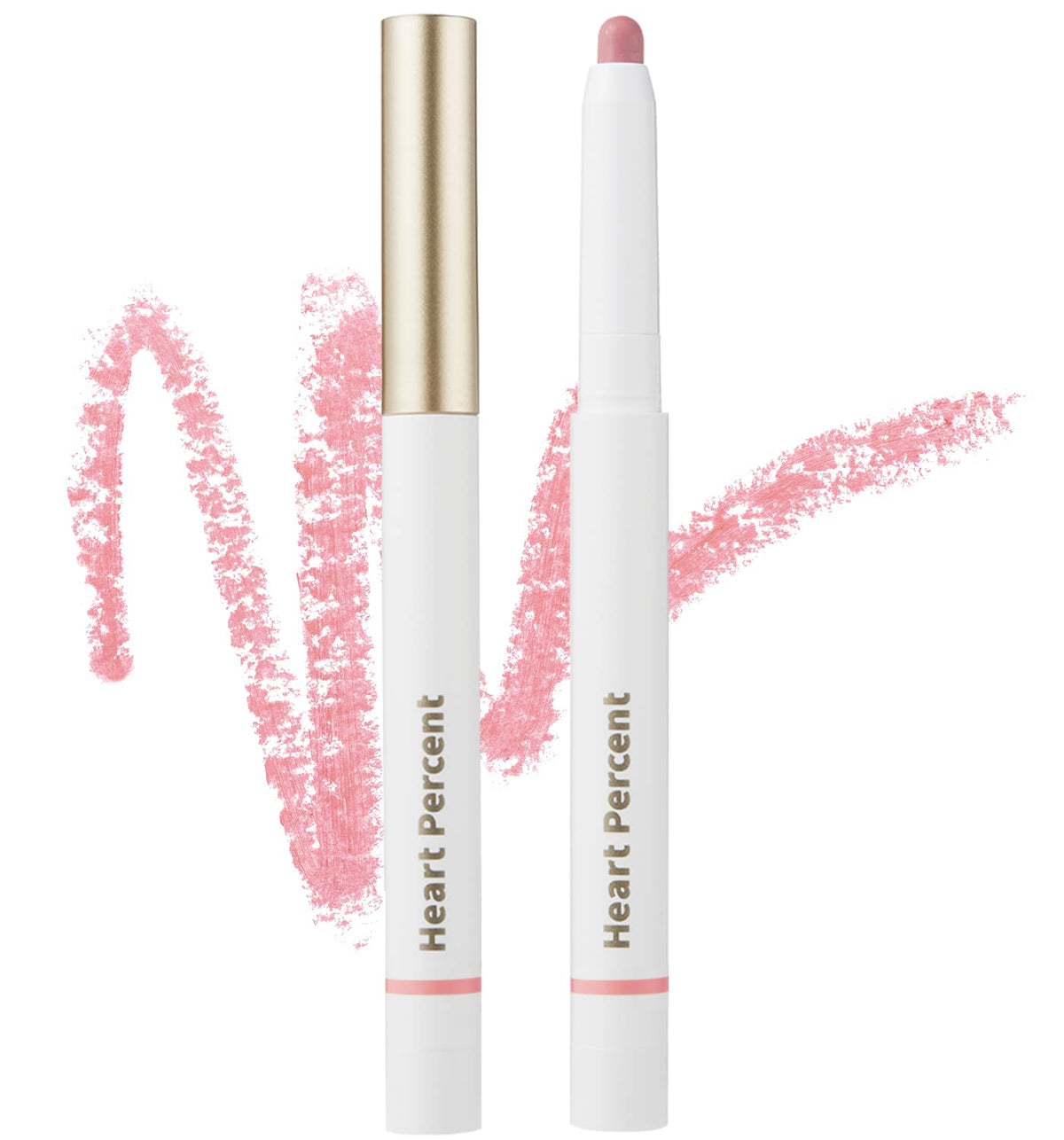 Heart Percent Dote On Mood Lip Liner Pencil, Long-Lasting Creamy Lip Crayon Smooth Lipliner Retractable Lipstick Overlip Line Color 0.8g, #20. Salmon Beige