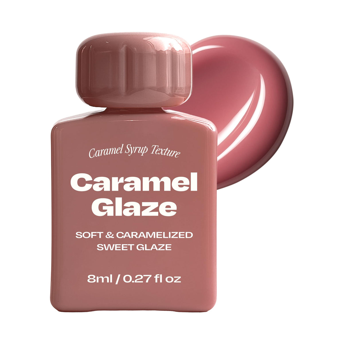 Lip Potion Caramel Glaze Tint | K-Beauty Full-Coverage High-Gloss Lip Tint | Syrupy Shine, Non-Sticky & Long-Lasting | 10 Shades (No.1 Milk Caramel)