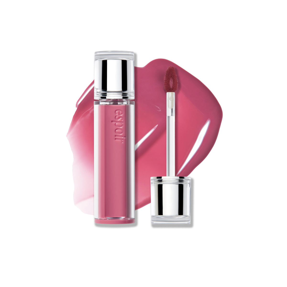 Espoir Couture Lip Tint Glaze #9 Pinky Lowkey | Volumizing Lip Stain with Juicy Texture, Long-Lasting & Vibrant Colors, Moisturizing & Hydrating, Glossy Formula, Vegan, Korean Makeup, 0.14 oz