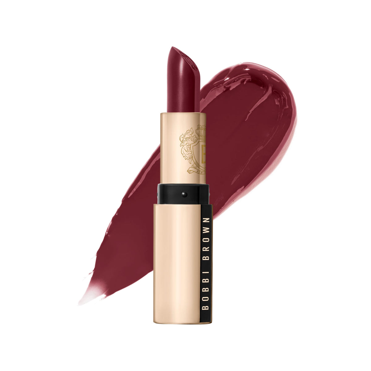 Bobbi Brown Luxe Lipstick | Bold, Skincare-Infused Lipstick for Rich Satin Finish | Chamomile Oil & Jasmine Flower Wax