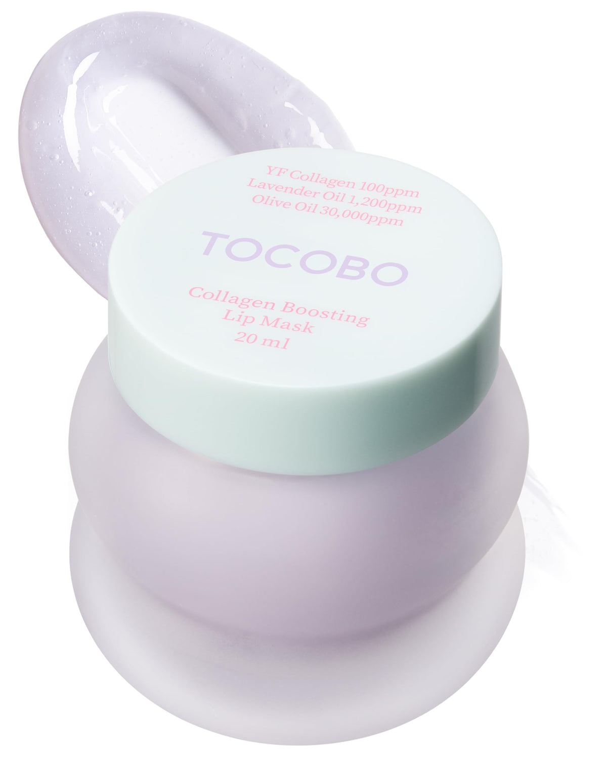 TOCOBO Vita Glazed Lip Mask – Vegan Overnight Lip Sleeping Mask for Dry, Chapped Lips | PHA (Lactobionic Acid) Gentle Exfoliation | Non-Sticky Glazed Balm, Korean Skincare, 0.68 oz