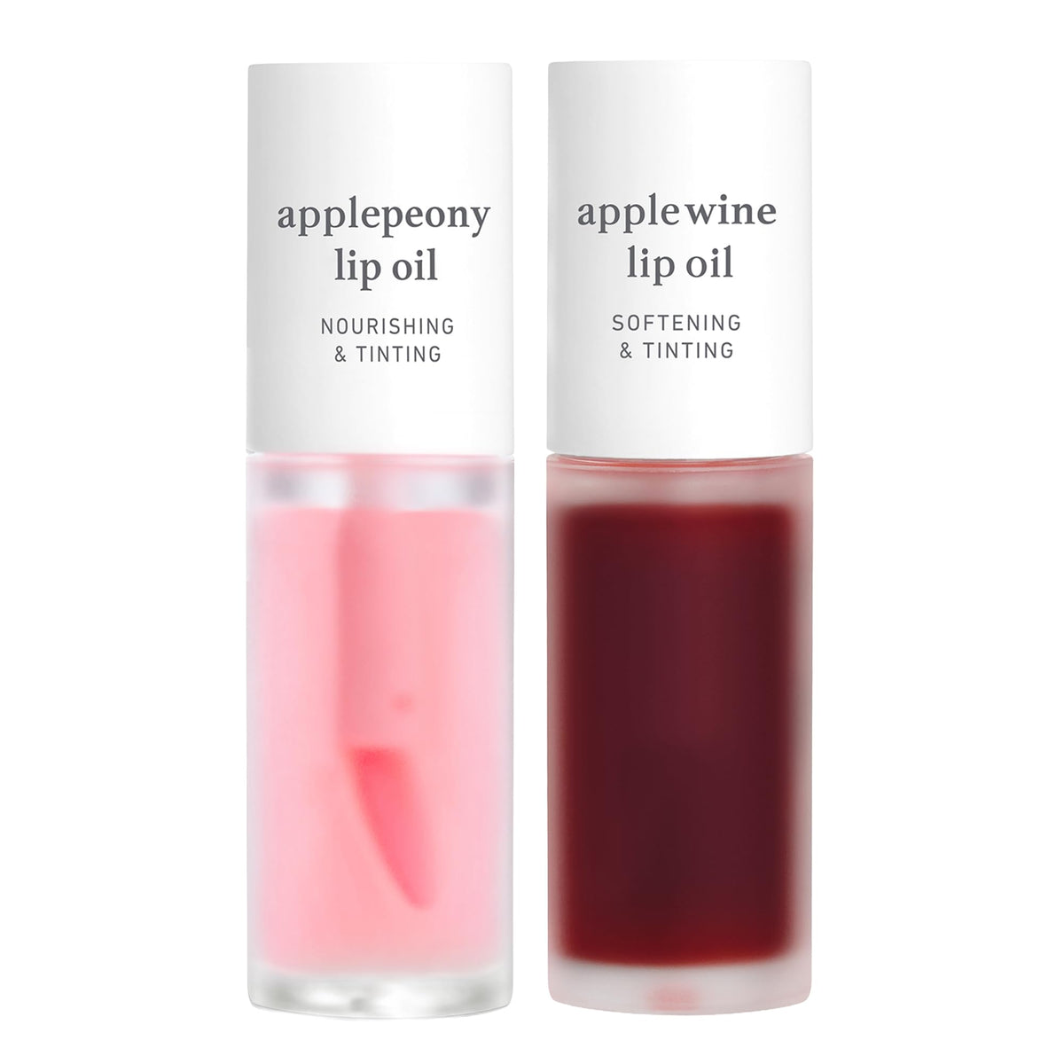 NOONI Korean Lip Oil - Applepeony - pH Color-Changing Plumping Lip Gloss