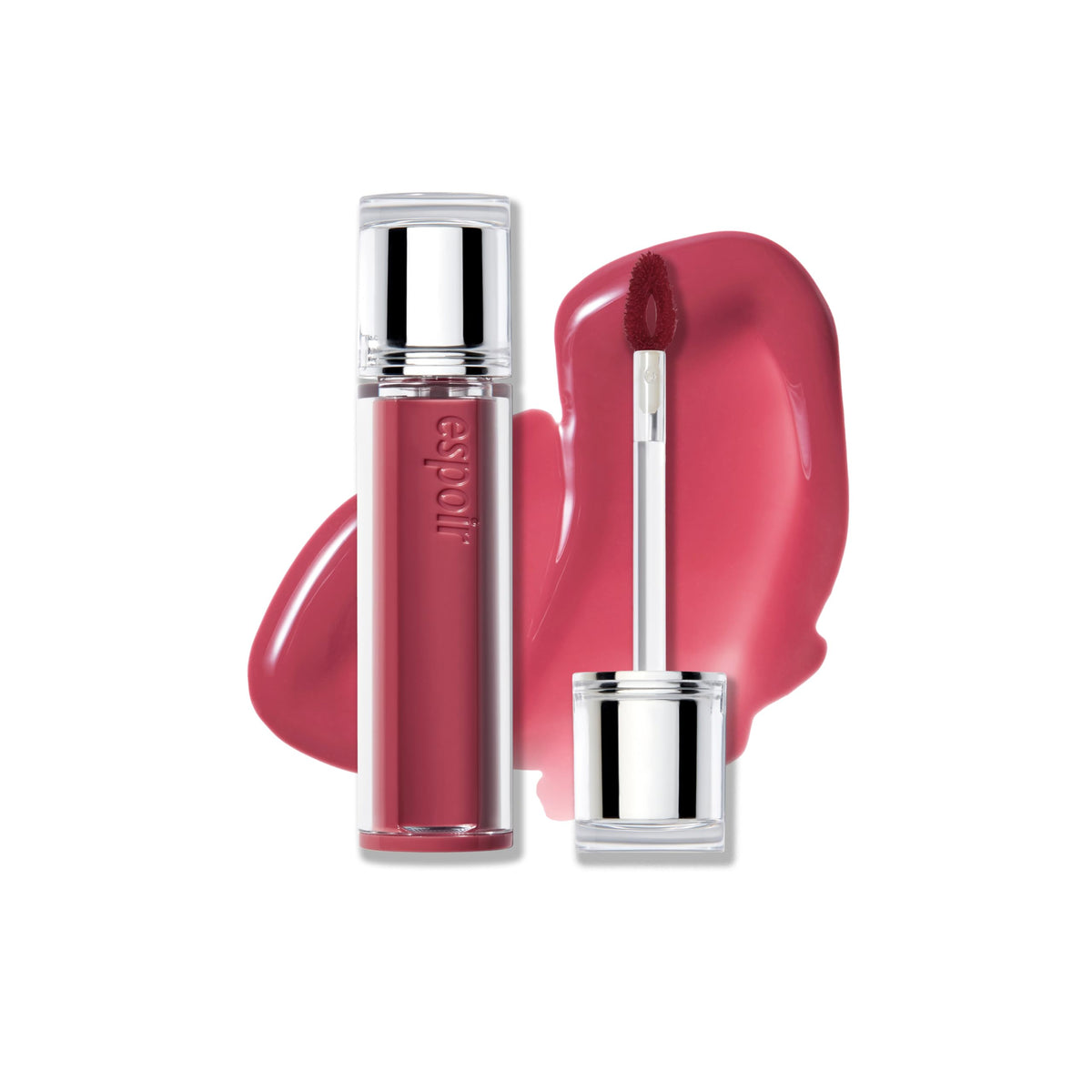 Espoir Couture Lip Tint Glaze #9 Pinky Lowkey | Volumizing Lip Stain with Juicy Texture, Long-Lasting & Vibrant Colors, Moisturizing & Hydrating, Glossy Formula, Vegan, Korean Makeup, 0.14 oz