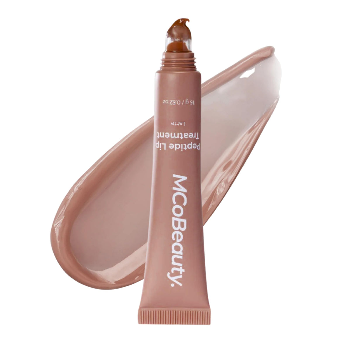 MCoBeauty Peptide Lip Treatment - Caramel Plumping Lip Gloss Balm
