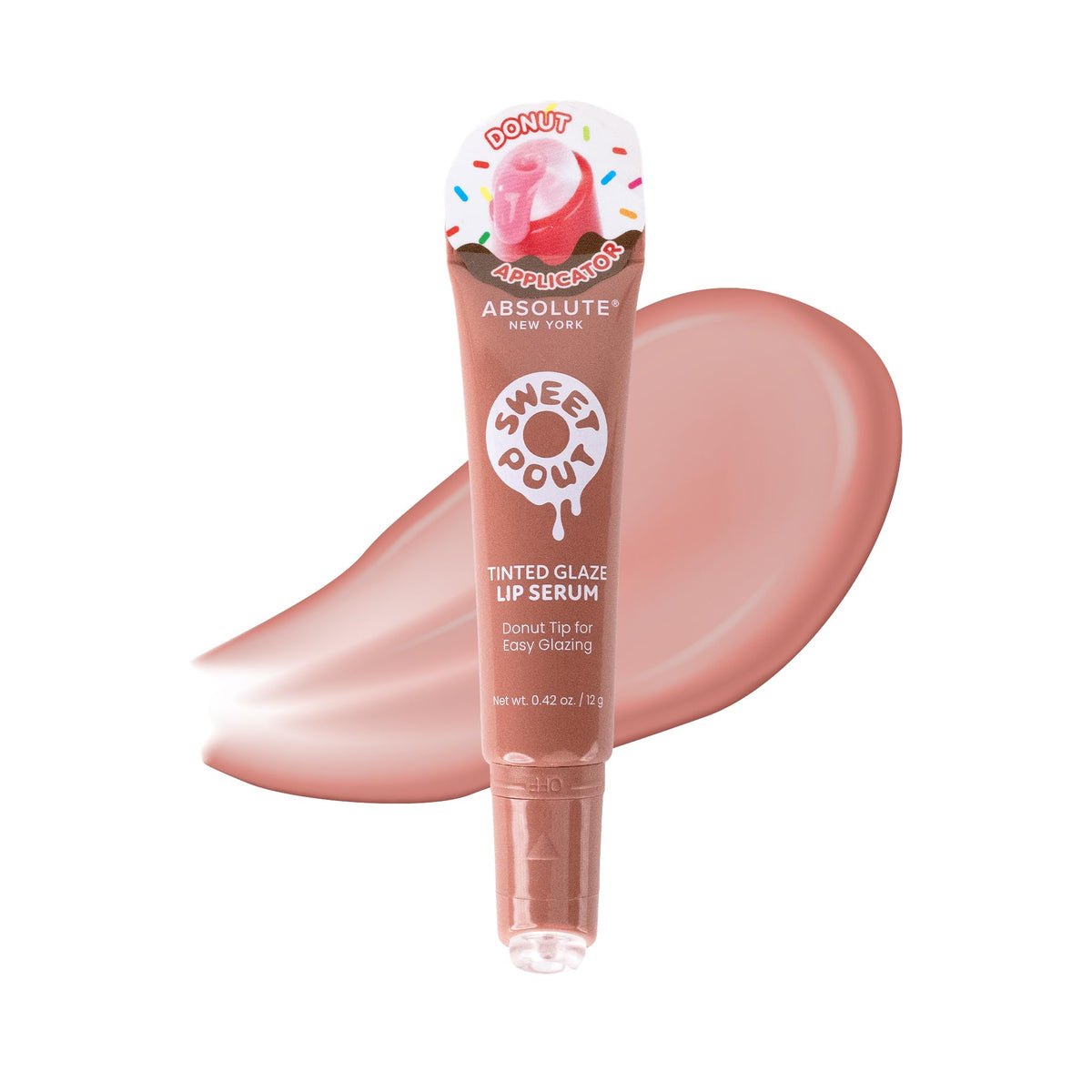 Absolute New York Strawberry Drizzle Sweet Pout Tinted Glaze Lip Serum