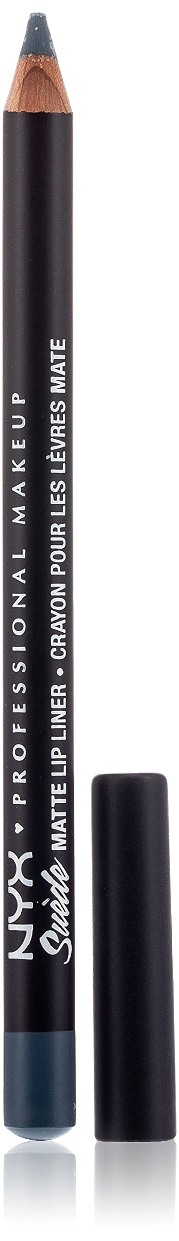 NYX PROFESSIONAL MAKEUP Suede Matte Lip Liner, Velvety-Smooth, Long-Lasting Formula For A Defined Lip Makeup Look - Cold Brew (Brown)