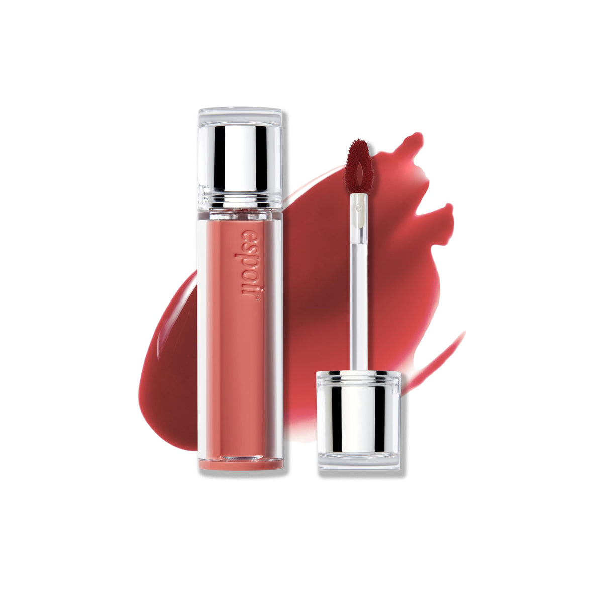 Espoir Couture Lip Tint Glaze #9 Pinky Lowkey | Volumizing Lip Stain with Juicy Texture, Long-Lasting & Vibrant Colors, Moisturizing & Hydrating, Glossy Formula, Vegan, Korean Makeup, 0.14 oz
