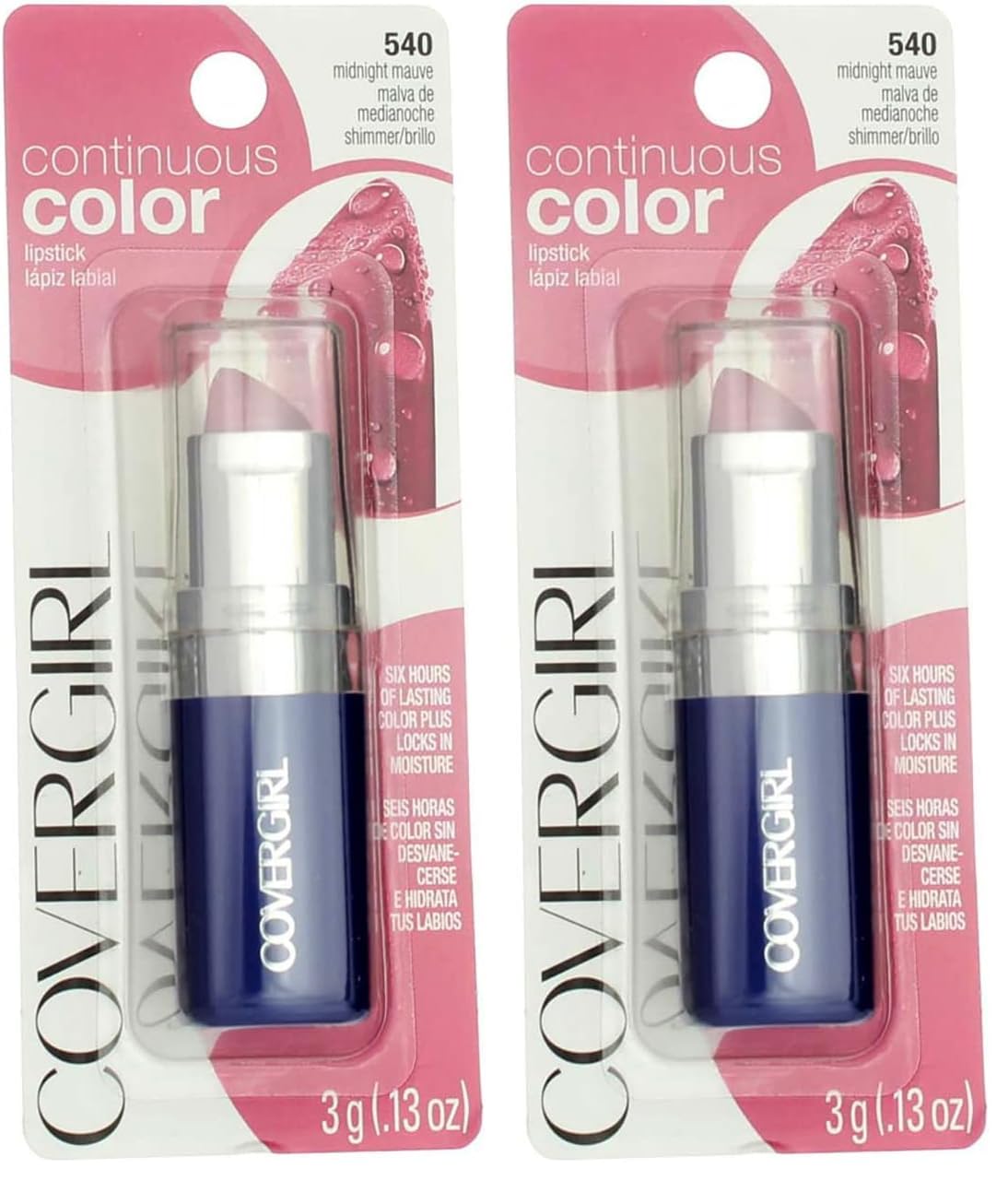 Covergirl Continuous Color Lipstick, 425 Vintage Wine, 0.13 Oz (Packaging May Vary)