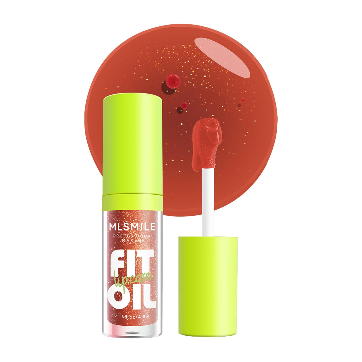 8 Colors Lip Oil Lip Glaze, Soft Brush Head Hydrating Lip Glow Oil,Shiny Transparent Lip Gloss Plumping,Long Lasting Nourishing Non-sticky Fresh Clear Smooth Lip Care (Set A＋B)