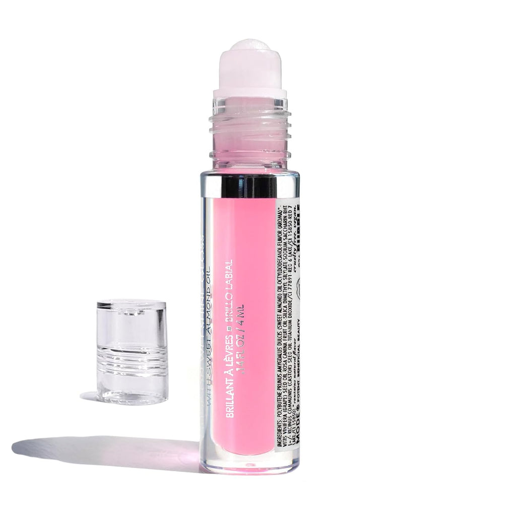 MODE Lip Glaze Bubble Gum Flavored Lip Gloss Hydrating Sheer Wet Shine