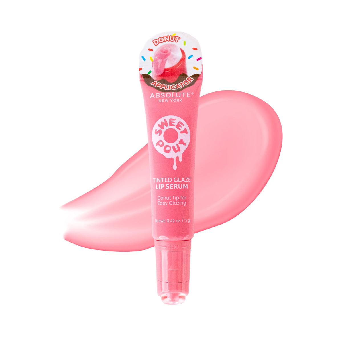 Absolute New York Strawberry Drizzle Sweet Pout Tinted Glaze Lip Serum