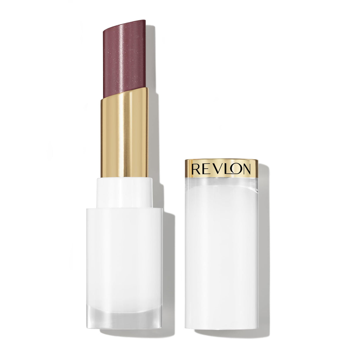 REVLON Super Lustrous Glass Shine Balm, 008 Rum Raisin, 0.11 oz