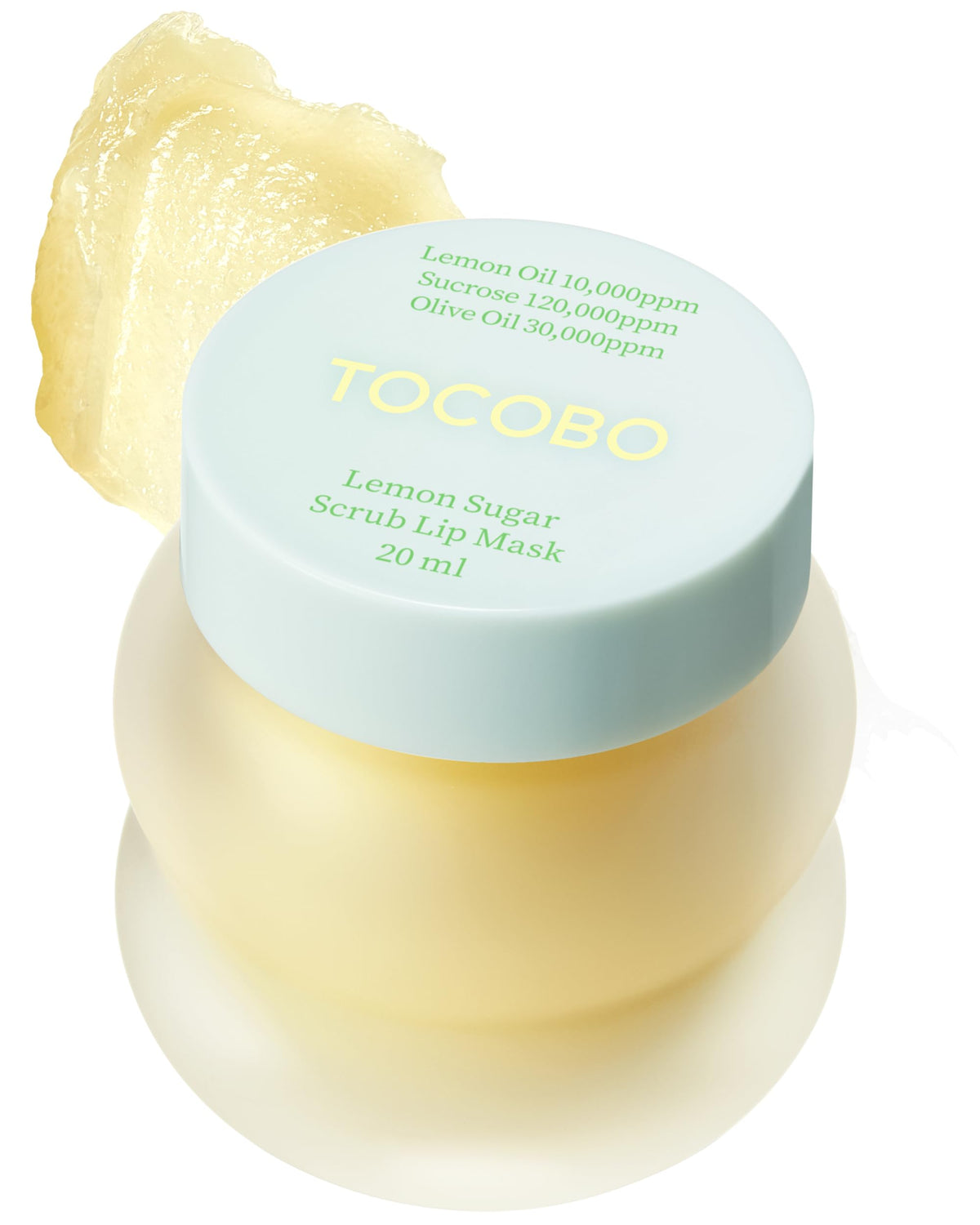 TOCOBO Vita Glazed Lip Mask – Vegan Overnight Lip Sleeping Mask for Dry, Chapped Lips | PHA (Lactobionic Acid) Gentle Exfoliation | Non-Sticky Glazed Balm, Korean Skincare, 0.68 oz