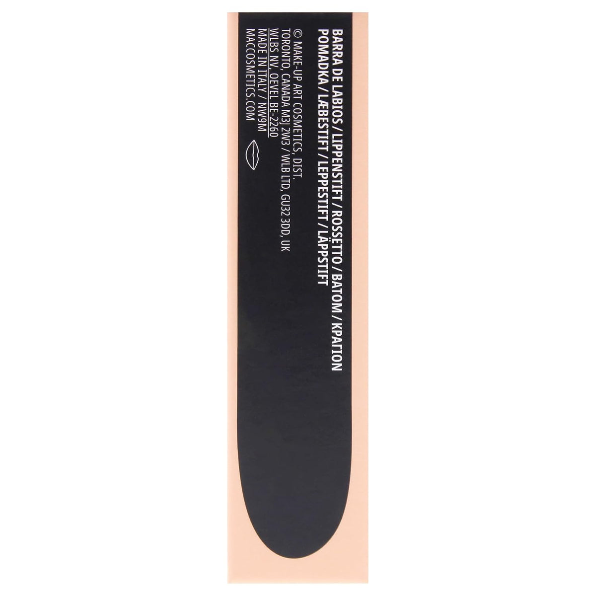 MAC Macximal Sleek Satin Lipstick - 833 Creme D Nude for Women - 0.12 oz Lipstick