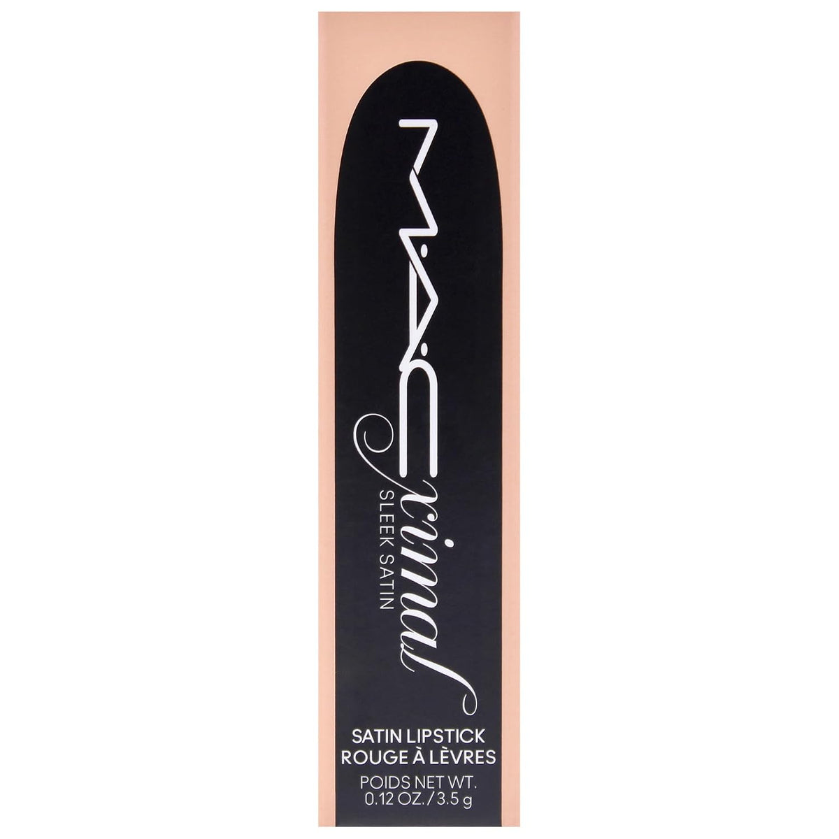 MAC Macximal Sleek Satin Lipstick - 833 Creme D Nude for Women - 0.12 oz Lipstick
