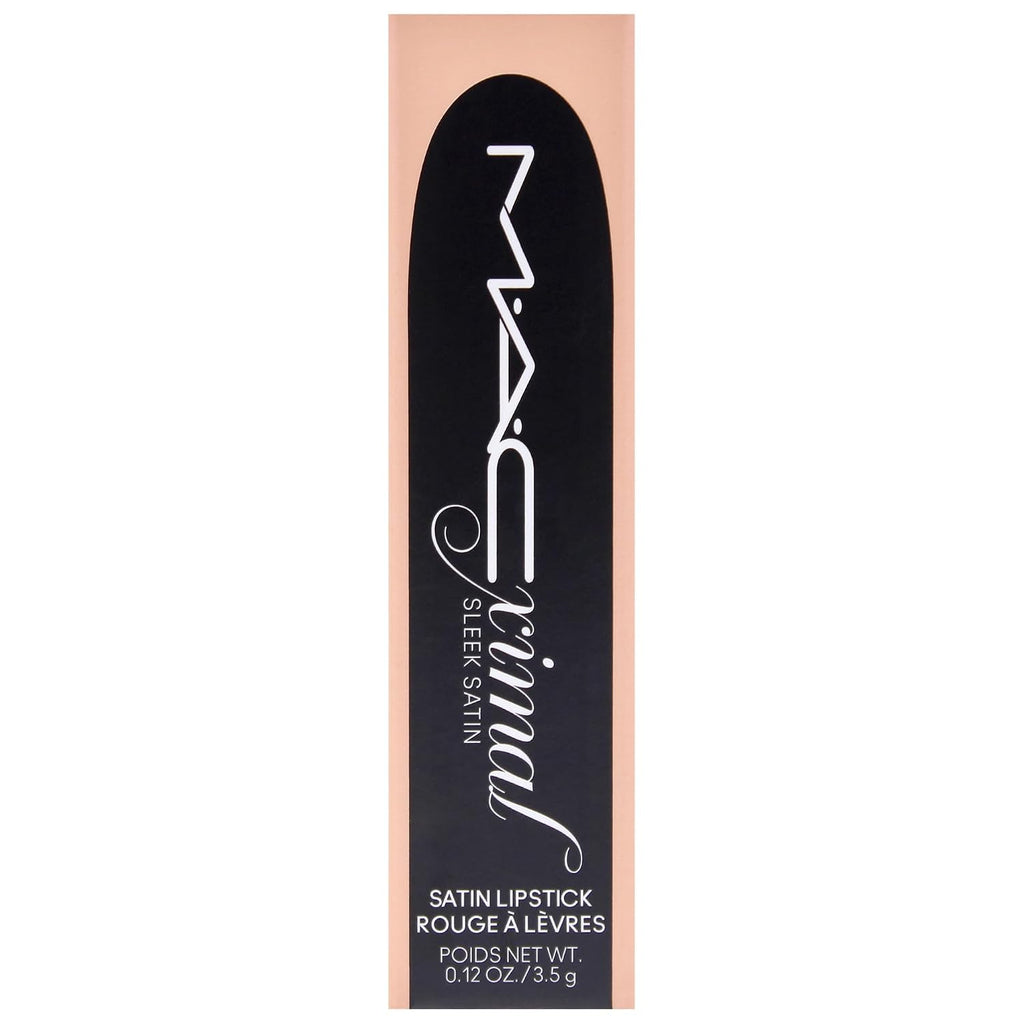 MAC Macximal Sleek Satin Lipstick - 833 Creme D Nude for Women - 0.12 oz Lipstick