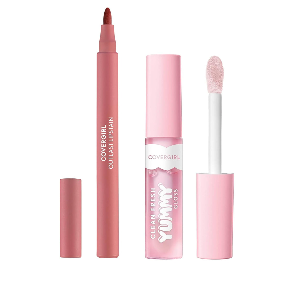 Covergirl Outlast Lipstain, 45 Brazen Raisin, Smooth Application, Precise Pen-Like Tip, Transfer-Proof, Satin Stained Finish, Vegan Formula, 0.06oz