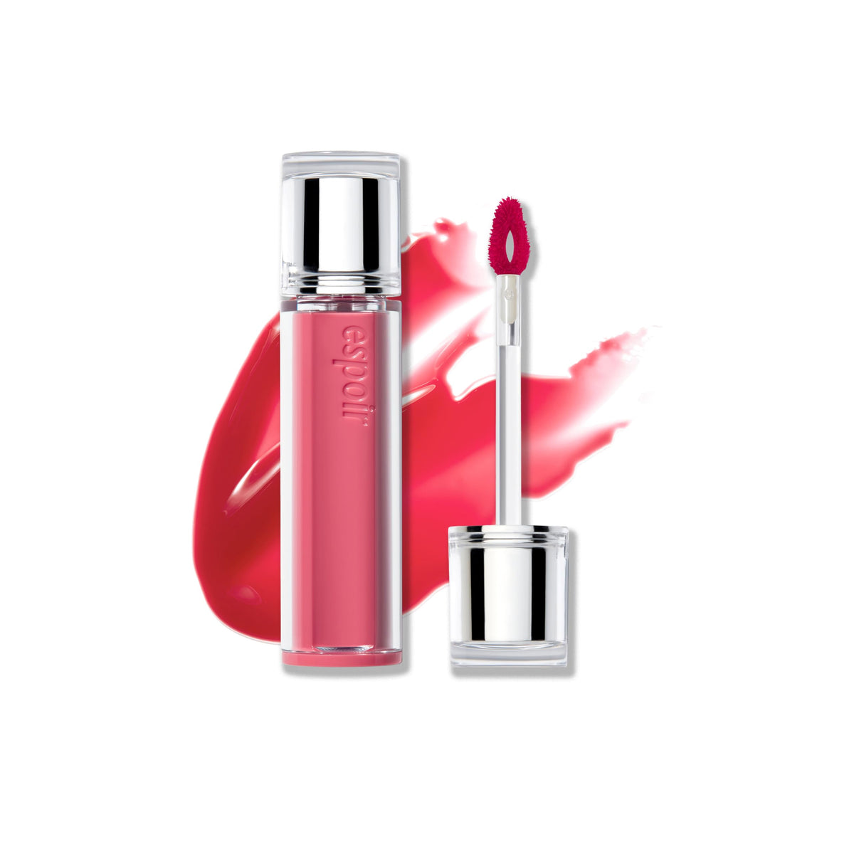 Espoir Couture Lip Tint Glaze #9 Pinky Lowkey | Volumizing Lip Stain with Juicy Texture, Long-Lasting & Vibrant Colors, Moisturizing & Hydrating, Glossy Formula, Vegan, Korean Makeup, 0.14 oz