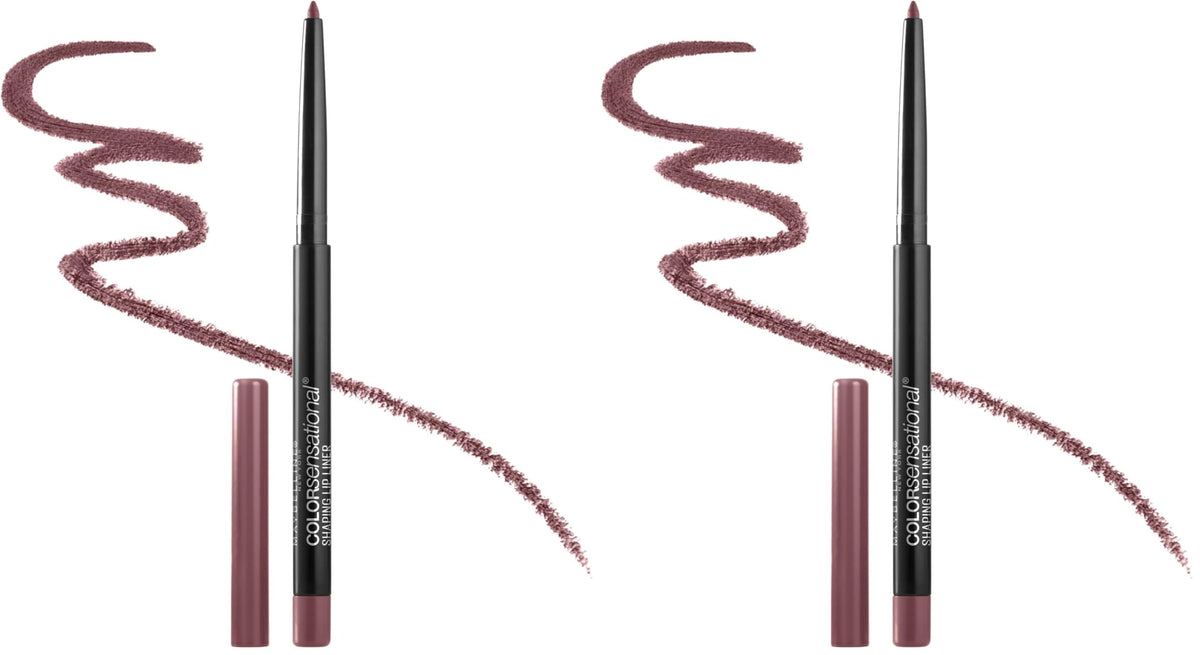 Maybelline Color Sensational Shaping Lip Liner with Self-Sharpening Tip, Gone Griege, Nude, 1 Count