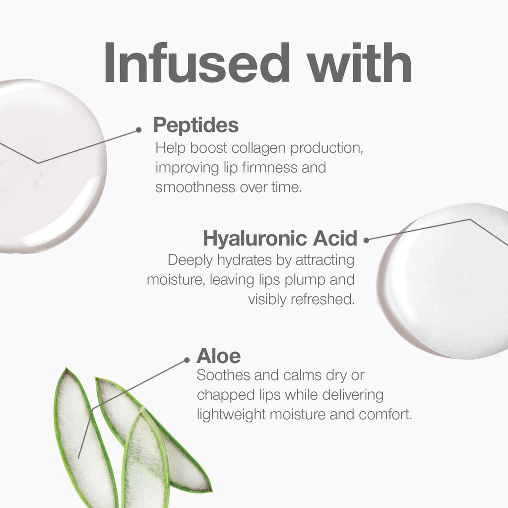 Palladio Lip Glaze Serum, Hydrating Lip Gloss with Peptides & Hyaluronic Acid for Plump, Smooth, and Nourished Lips – Vegan, High-Shine, Non-Sticky Finish (Blush Brulee)