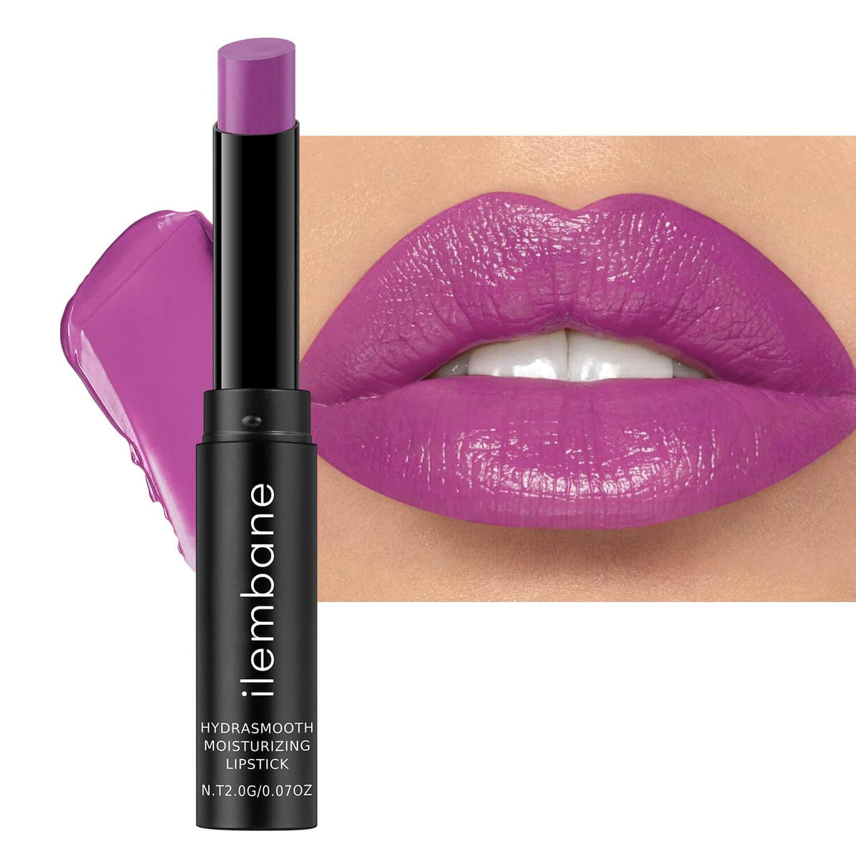 Cocoa Brown Hydrating Lipstick, Glossy Tinted Lip Balm - Cocoa