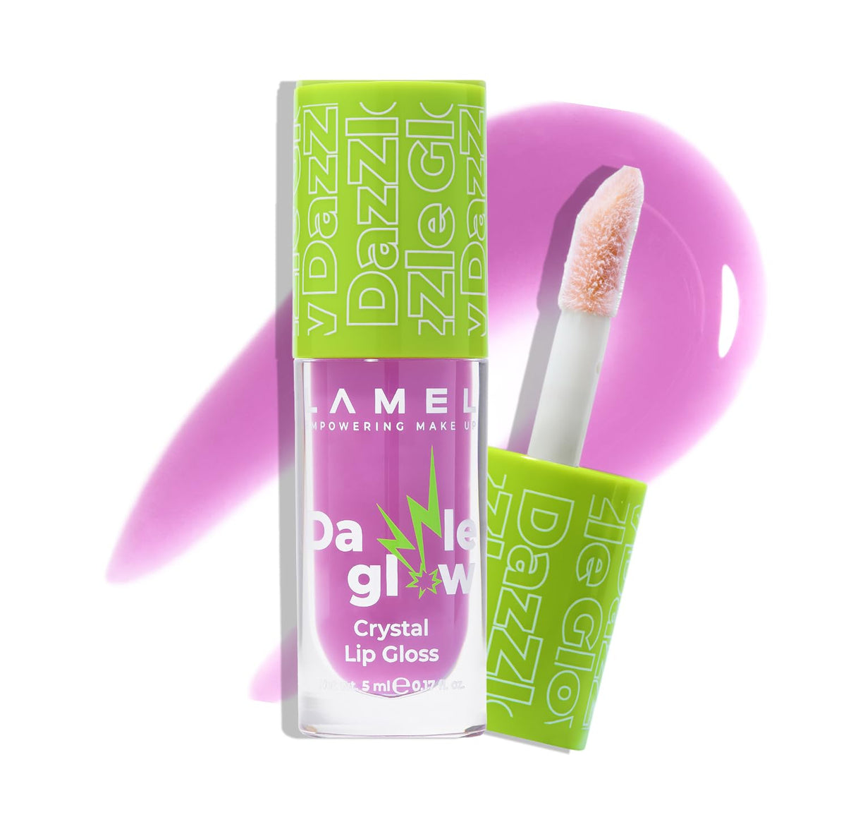Lamel Hydrating Lip Oil LET`S GLAZE – Strawberry Jam, 0.13 fl.oz