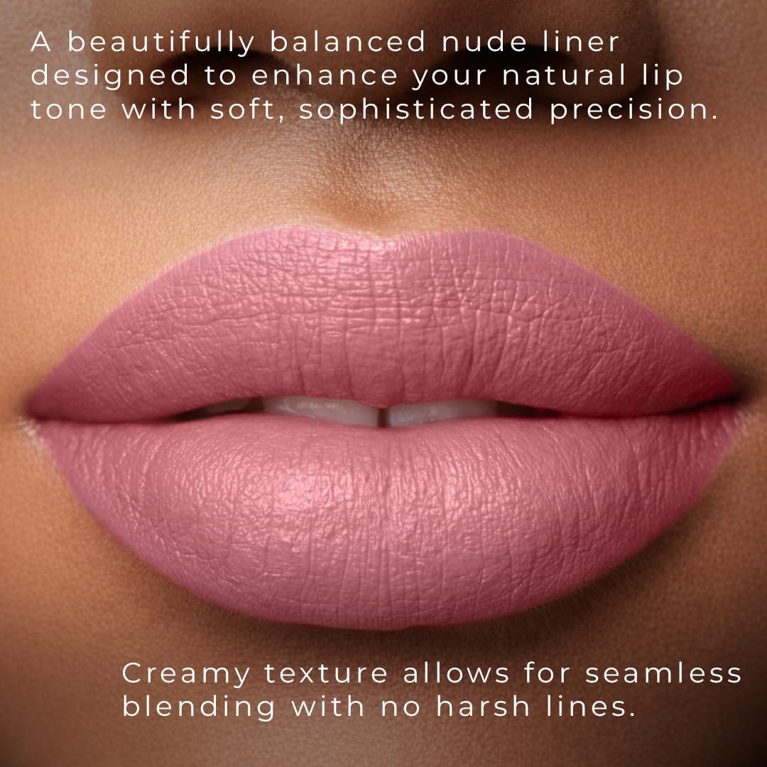 Honeybee Gardens Truly Natural Lipstick, Heirloom Pink Mauve Matte, 0.11 oz