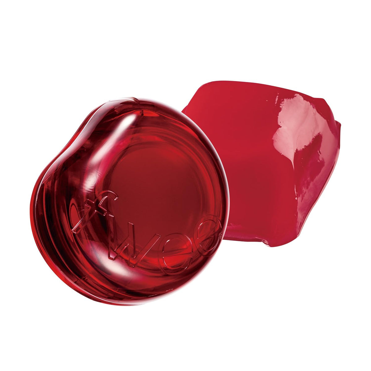 fwee Glowy Jelly Pot | Dewy Jelly Lip & Blush Color, Tinted Glow Balm, Dewy Buildable Finish – Rosy Glaze (Dusty Rose) | 0.14 oz