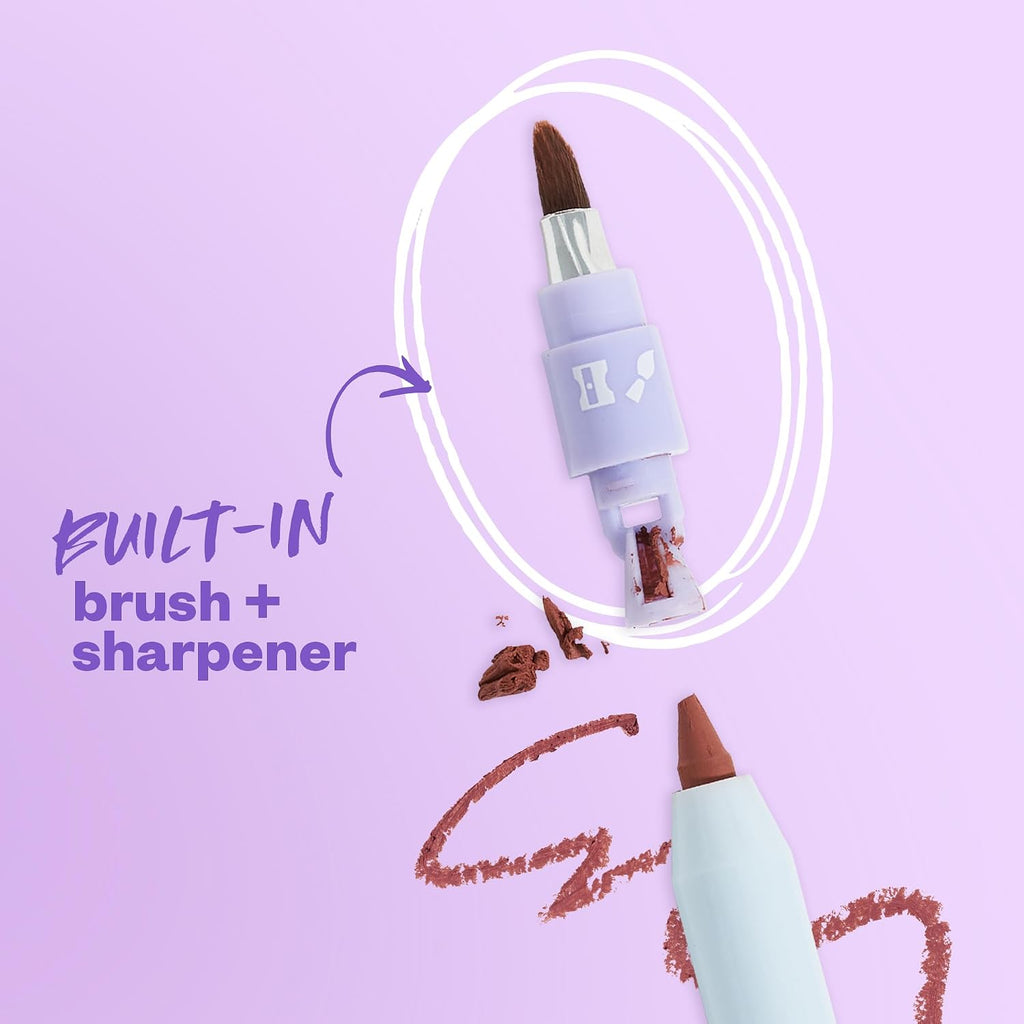 Kosas Hotliner Hydrating Lip Liner with Hyaluronic Acid, Pink Beige