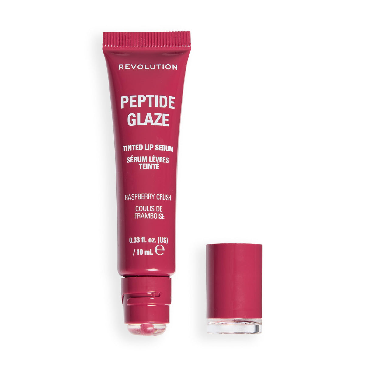 Revolution Peptide Glaze Tinted Lip Serum, Cinnamon Roll