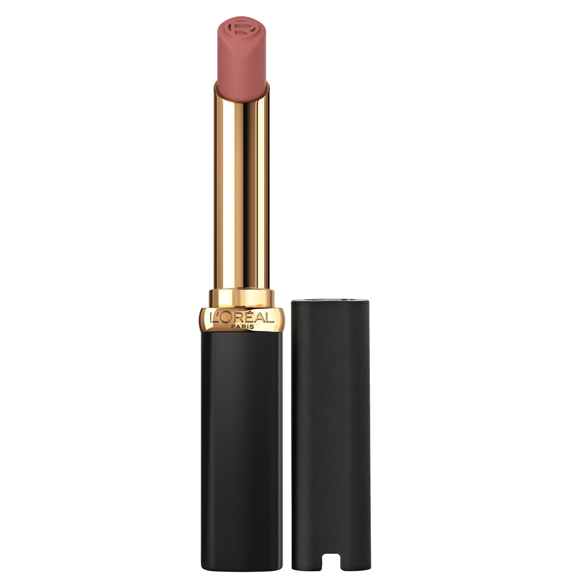 L'Oreal Paris Colour Riche Intense Volume Matte Lipstick, Lip Color Infused with Hyaluronic Acid for up to 16hr All Day Comfort, Le Wood Nonchalant, 0.06 Oz