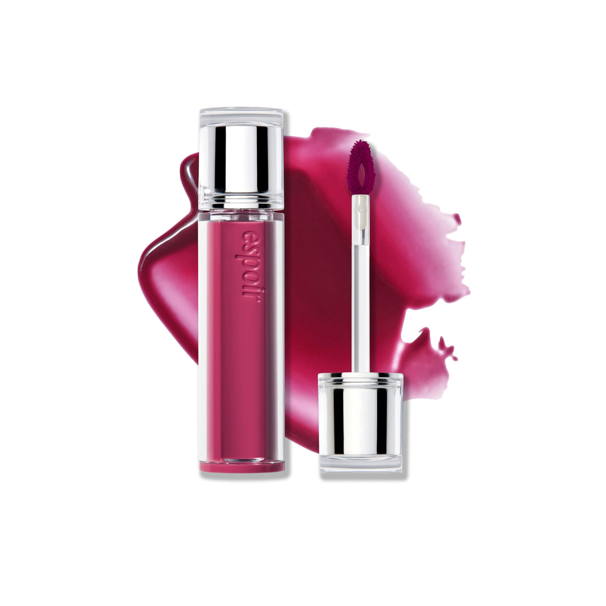 Espoir Couture Lip Tint Glaze #17 Ginger Peach | Volumizing Lip Stain with Juicy Texture, Long-Lasting & Vibrant Colors, Moisturizing & Hydrating, Glossy Formula, Vegan, Korean Makeup, 0.14 oz