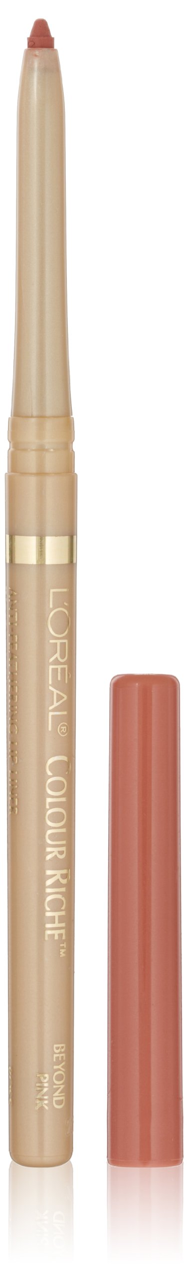 L'Oreal Paris Colour Riche Lip Liner Pencil, Creamy Lip Liner with Omega 3 and Vitamin E, 782 Toffee To Be (Warm Deep Brown)