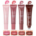 4 Colors Jelly Tinted Lip Serum Gloss Set for Women