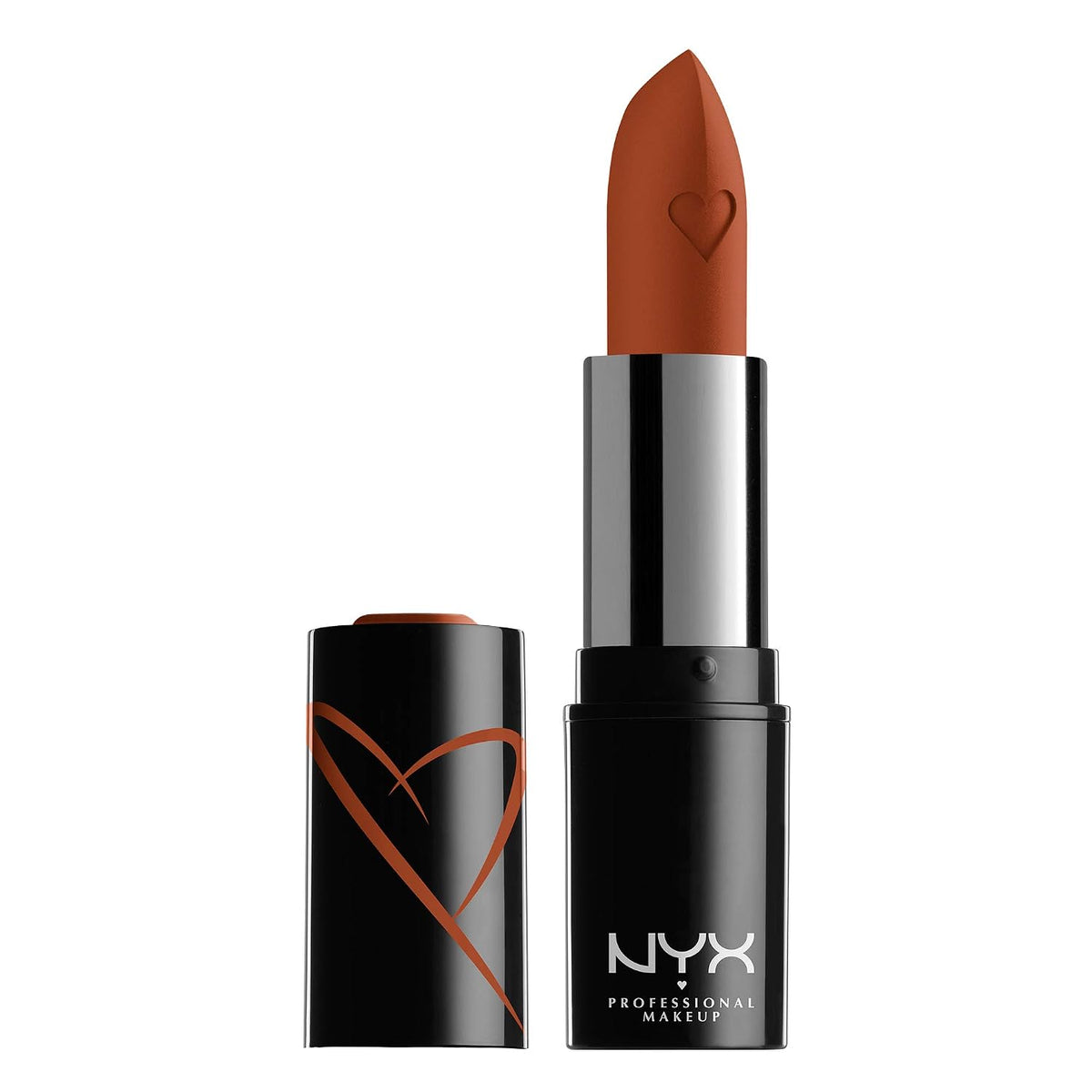 NYX PROFESSIONAL MAKEUP Shout Loud Satin Lipstick, Infused With Shea Butter - Cali (Honey Brown)