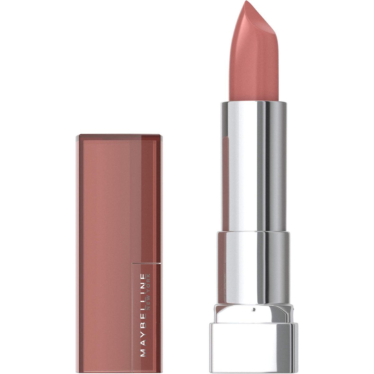 Maybelline Color Sensational Lipstick, Lip Makeup, Cream Finish, Hydrating Lipstick, Pink Wink, Coral Pink ,1 Count