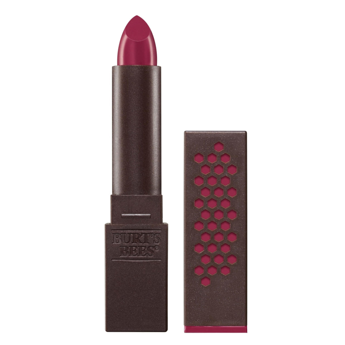 Burt's Bees 100% Natural Moisturizing Lipstick, Scarlet Soaked, 1 Tube